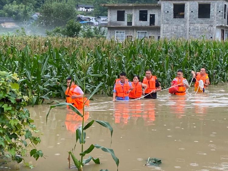 湖北地区洪水实时动态通报