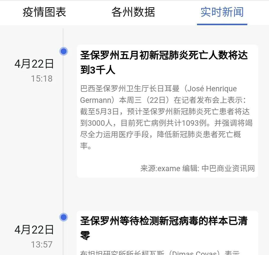 新冠动态实时更新