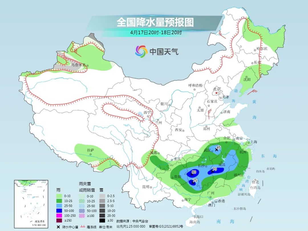 全国渔场实时风力预测：最新渔场气象预报信息汇总